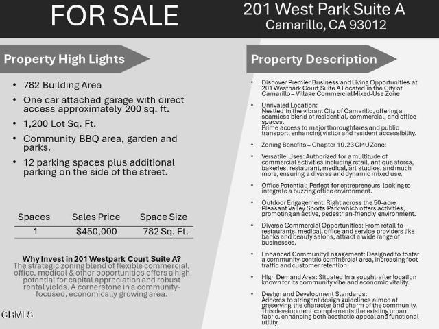 Commercial for sale in Camarillo, California