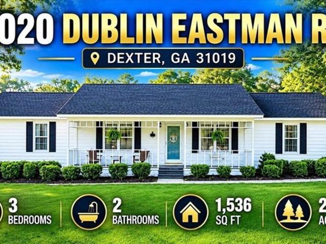 House for sale in Dexter, Laurens County