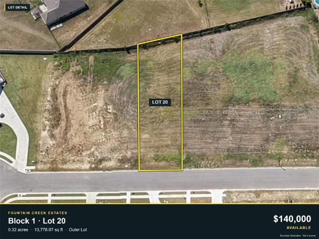 Land for sale in Fountain Creek Estates, Pottsboro