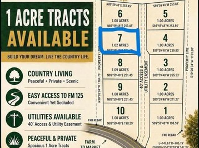 Land for sale in Texas