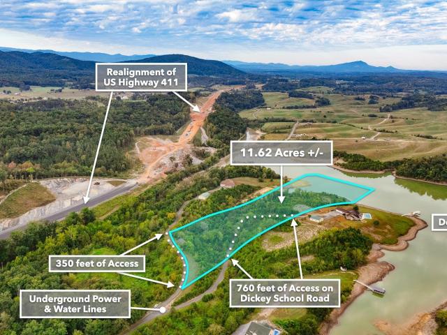 Land for sale in Dandridge, East Tennessee