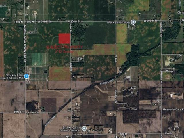 Land for sale in Sheridan, Indiana