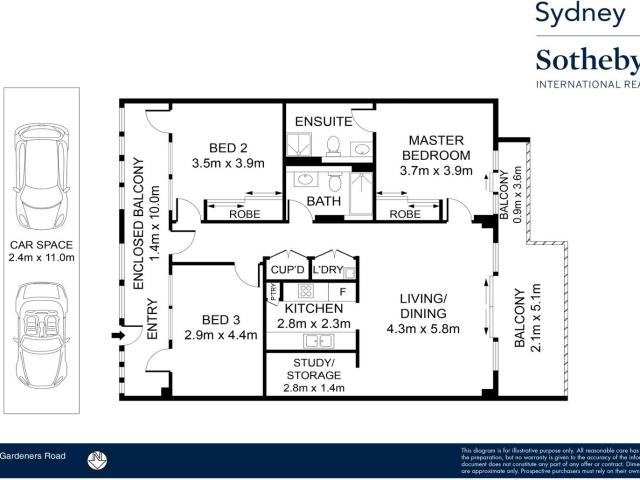 Apartment for rent in Mascot
