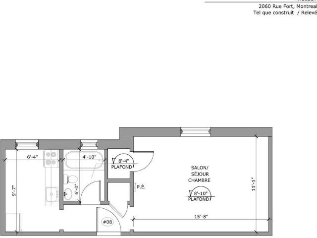 Apartment for rent in Ville-Marie, Montréal