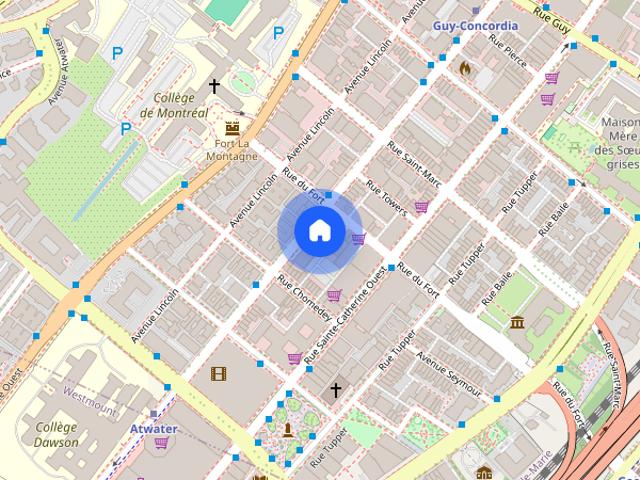 Apartment for rent in Ville-Marie, Montréal