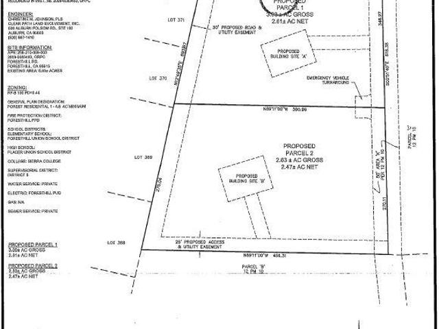 Land for sale in Foresthill, California
