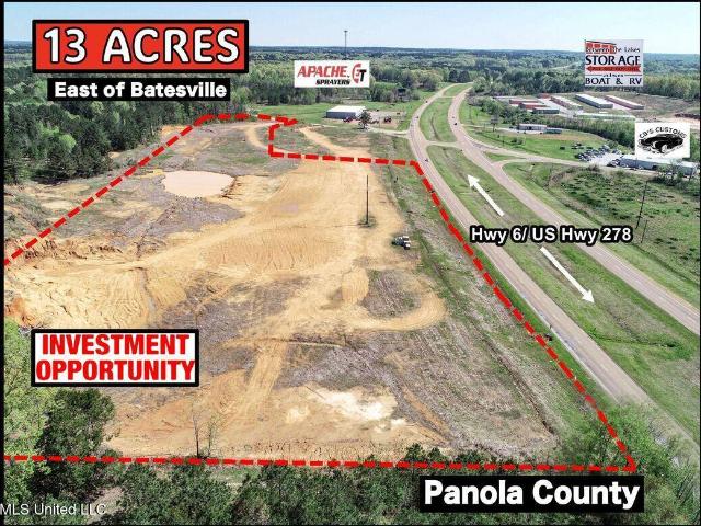 Land for sale in Batesville, Panola County