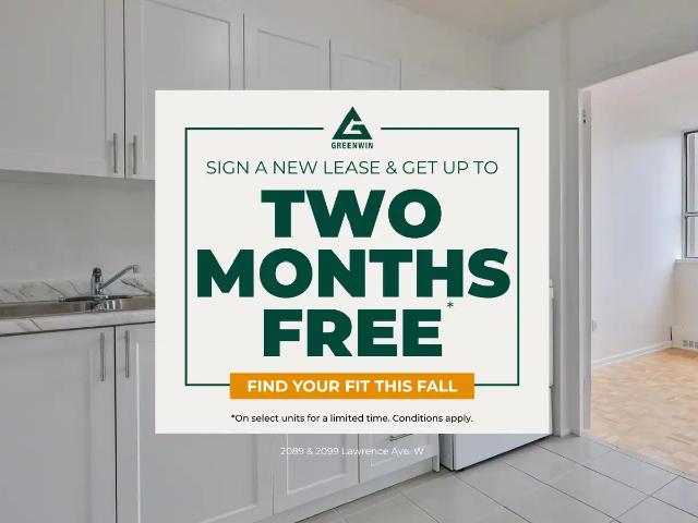 Apartment for rent in Woburn, Ontario