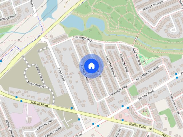 Townhouse for rent in Chapel Hill South, Ottawa