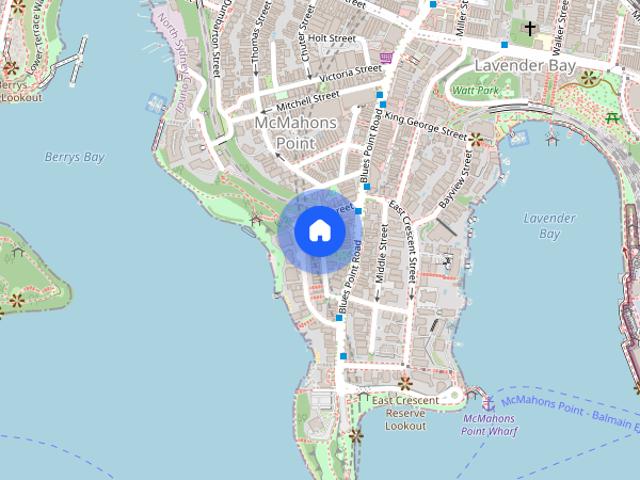 Apartment for rent in Lower North Shore, Sydney