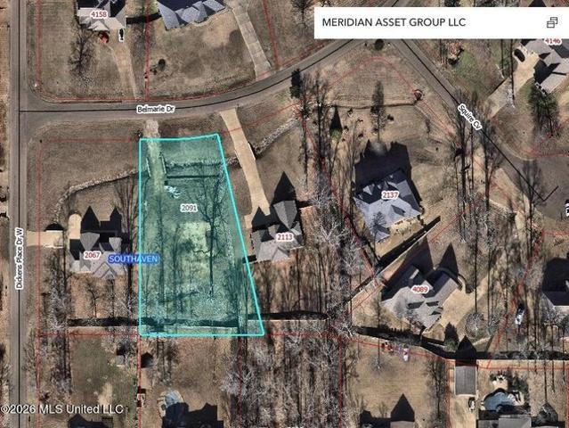 Land for sale in Southaven, Mississippi