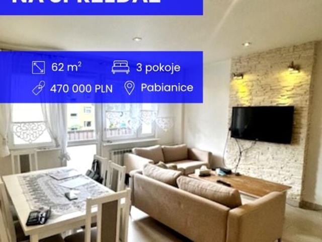 Mieszkanie na sprzedaż w Pabianice, Łódzkie