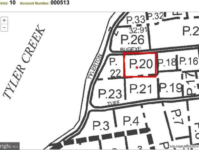 Land for sale in Tylerton, Maryland
