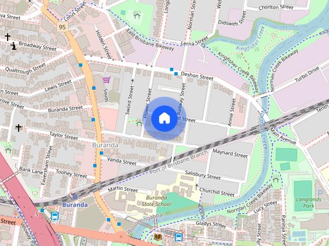 Apartment for rent in Buranda, Greater Brisbane