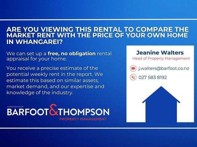 Apartment for rent in Whangarei, Northland