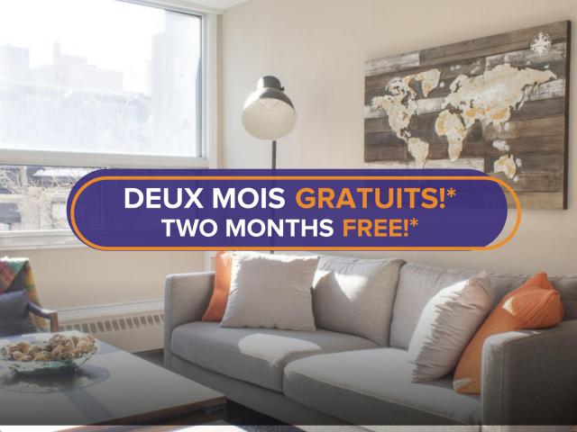 Apartment for rent in St. Leonard's, Quebec
