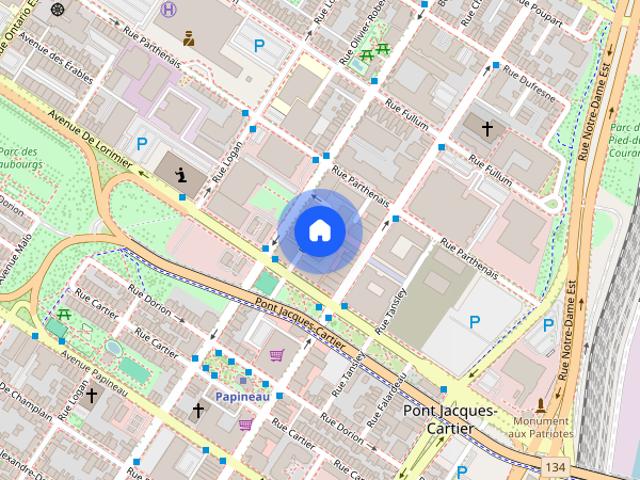 Apartment for rent in Ville-Marie, Montréal
