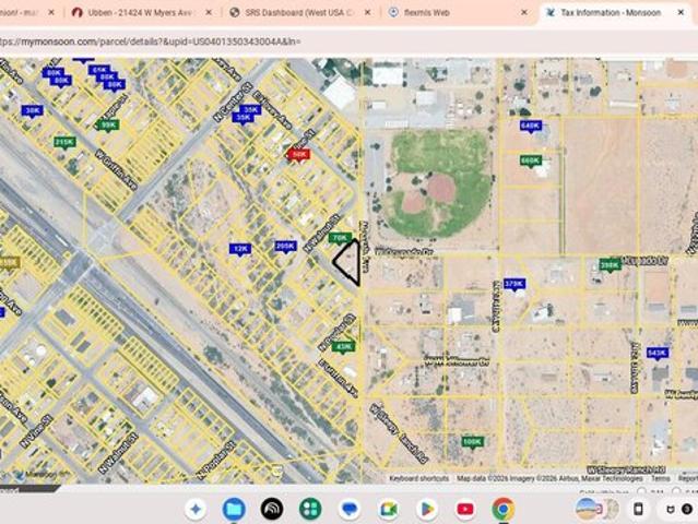 Land for sale in Wittmann, Maricopa County