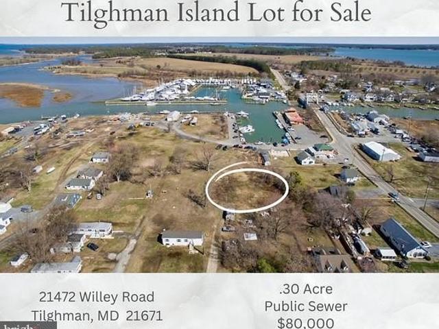 Land for sale in Tilghman, Maryland