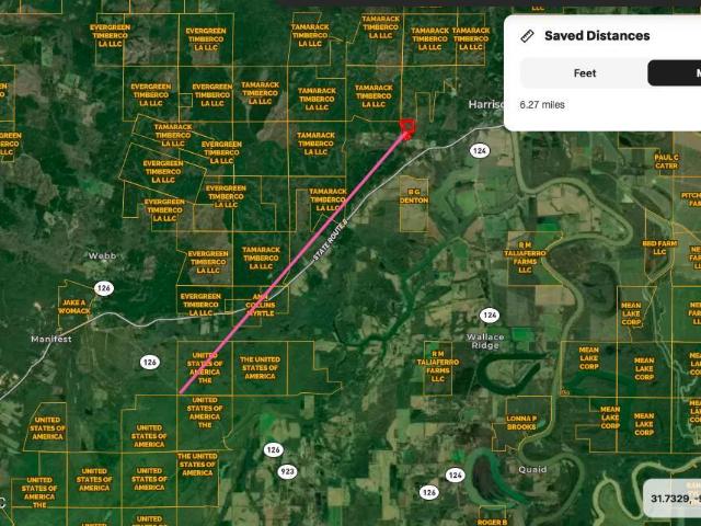 Land for sale in Harrisonburg, Louisiana