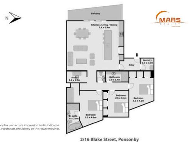 Apartment for sale in Ponsonby