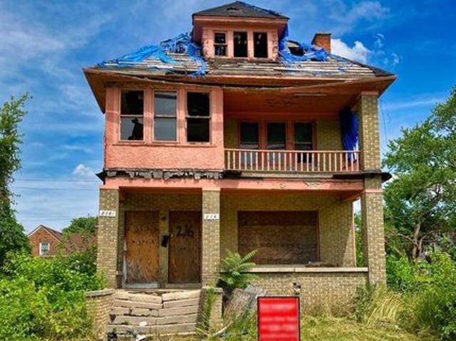 House for sale in Highland Park, Michigan