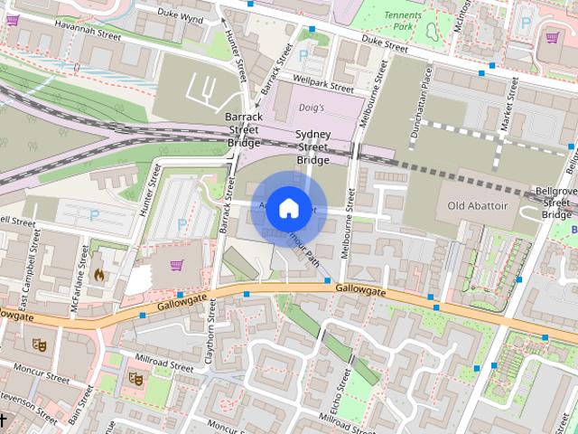 Apartment for rent in Calton, Scotland