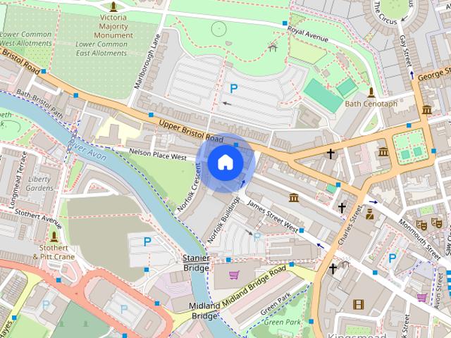 Apartment for rent in Kingsmead, Bath