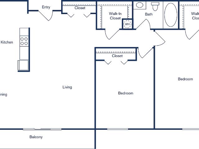 Apartment for rent in Schaumburg, Illinois