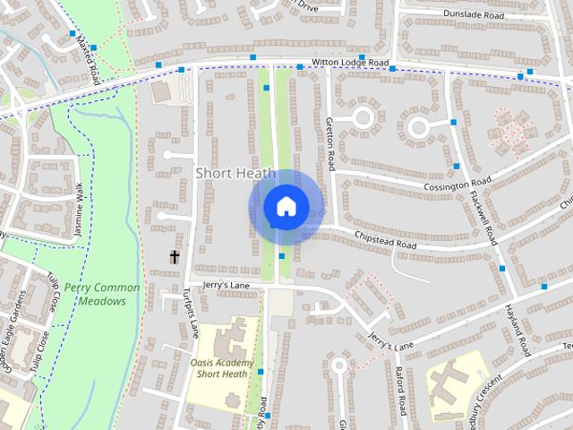 House for rent in Boldmere, West Midlands
