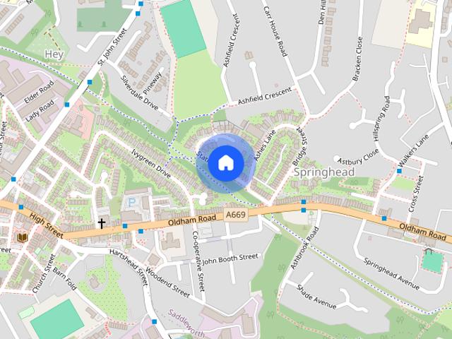 House for rent in Springhead, Oldham