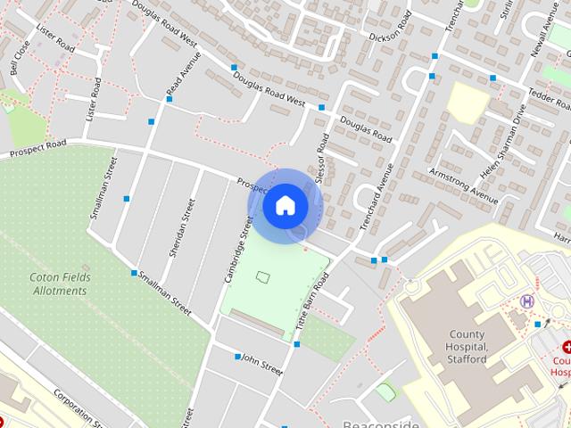 Apartment for rent in Beaconside, Stafford