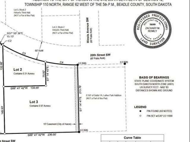 Land for sale in Huron, South Dakota