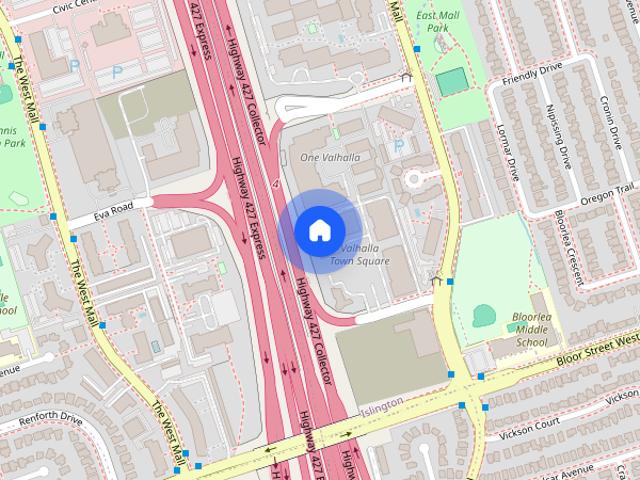 Apartment for rent in Etobicoke, Ontario