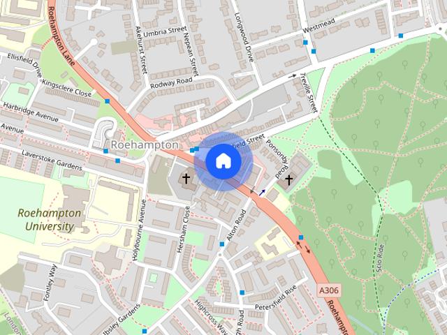 Apartment for rent in Roehampton, Greater London