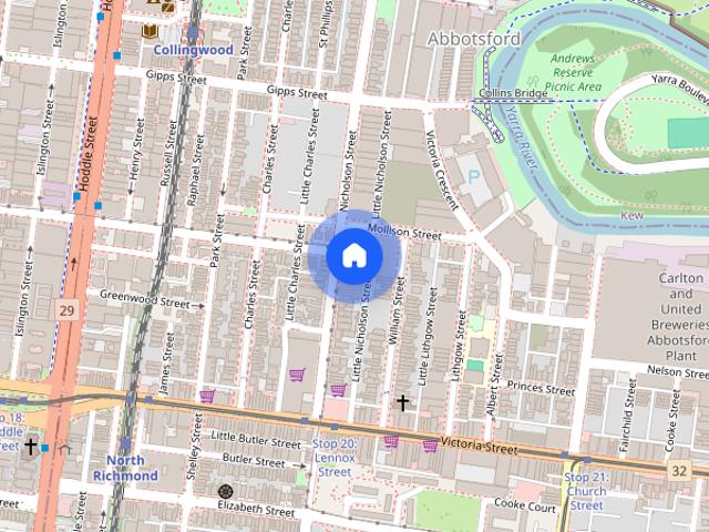 Apartment for rent in Abbotsford, Melbourne