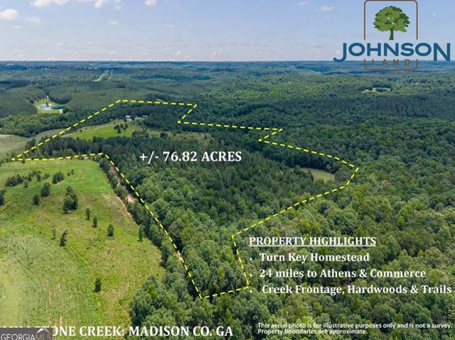 Land for sale in Comer, Georgia