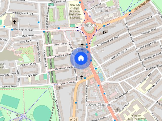 Apartment for rent in Clapton, Lower Clapton