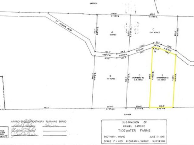 Land for sale in Boothbay, Maine
