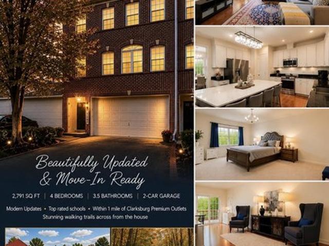 Townhouse for sale in Clarksburg, Maryland