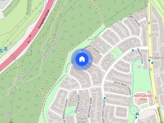 Townhouse for rent in Lyneham, Canberra