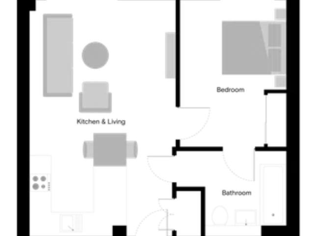 Apartment for rent in Leicester, Black Friars