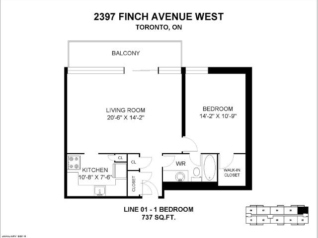 Apartment for rent in Humber River—Black Creek, Toronto