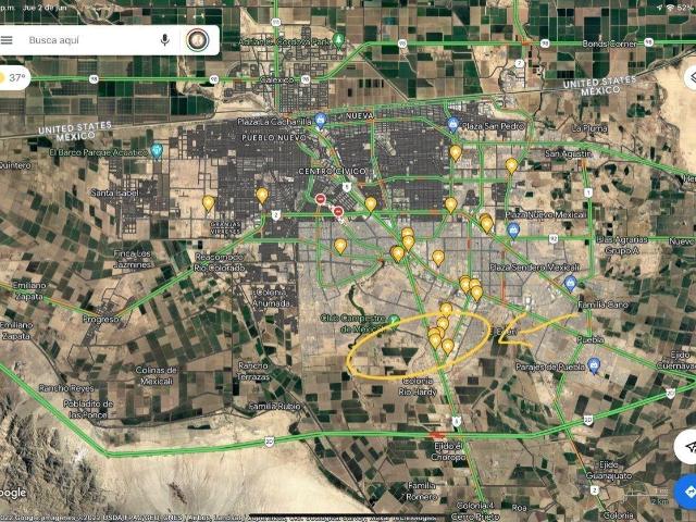 Terreno en renta en Mexicali, Baja California