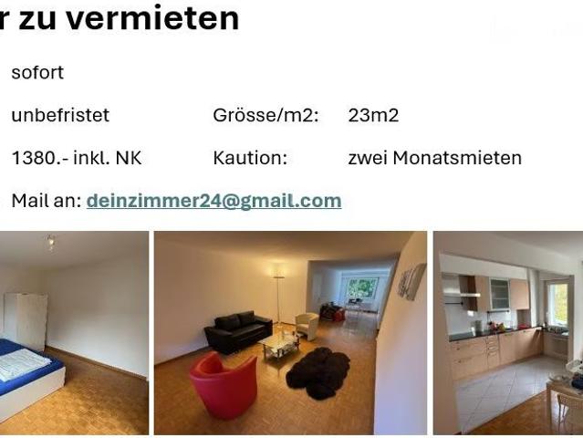 Zimmer mieten in Benglen, Fällanden