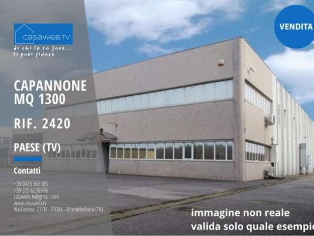 Capannone in vendita a Paese, Veneto