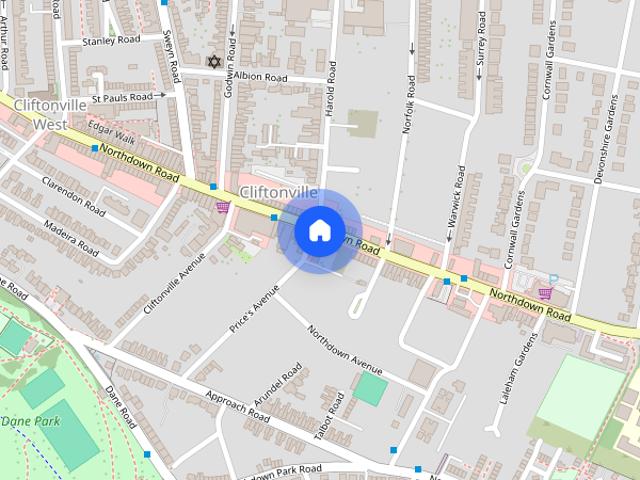 Apartment for rent in Cliftonville West, Acol