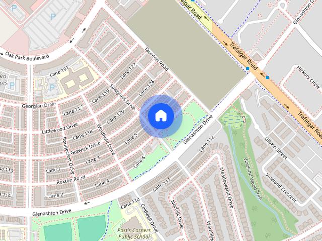 House for rent in Oakville, Golden Horseshoe