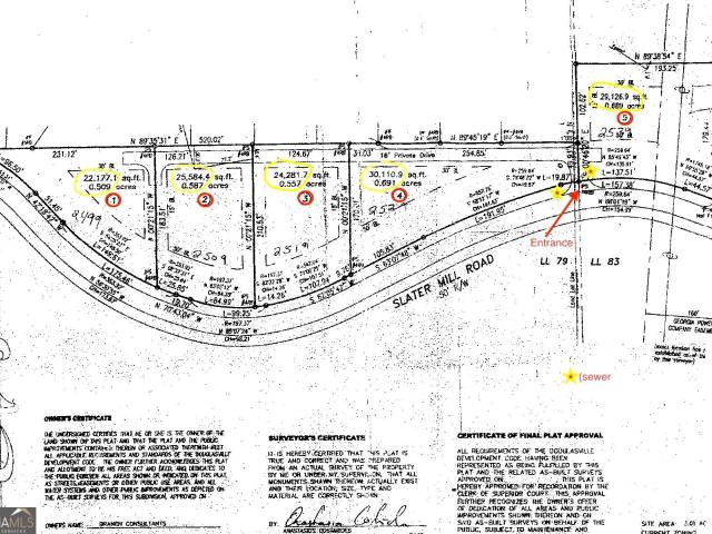 Land for sale in Rolling Hills, Douglasville