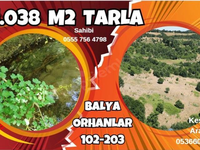 Orhanlar, Balya içerisinde satılık Arsa